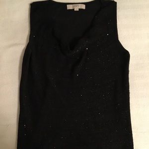 Ann Taylor LOFT Sleeveless Sequin Top